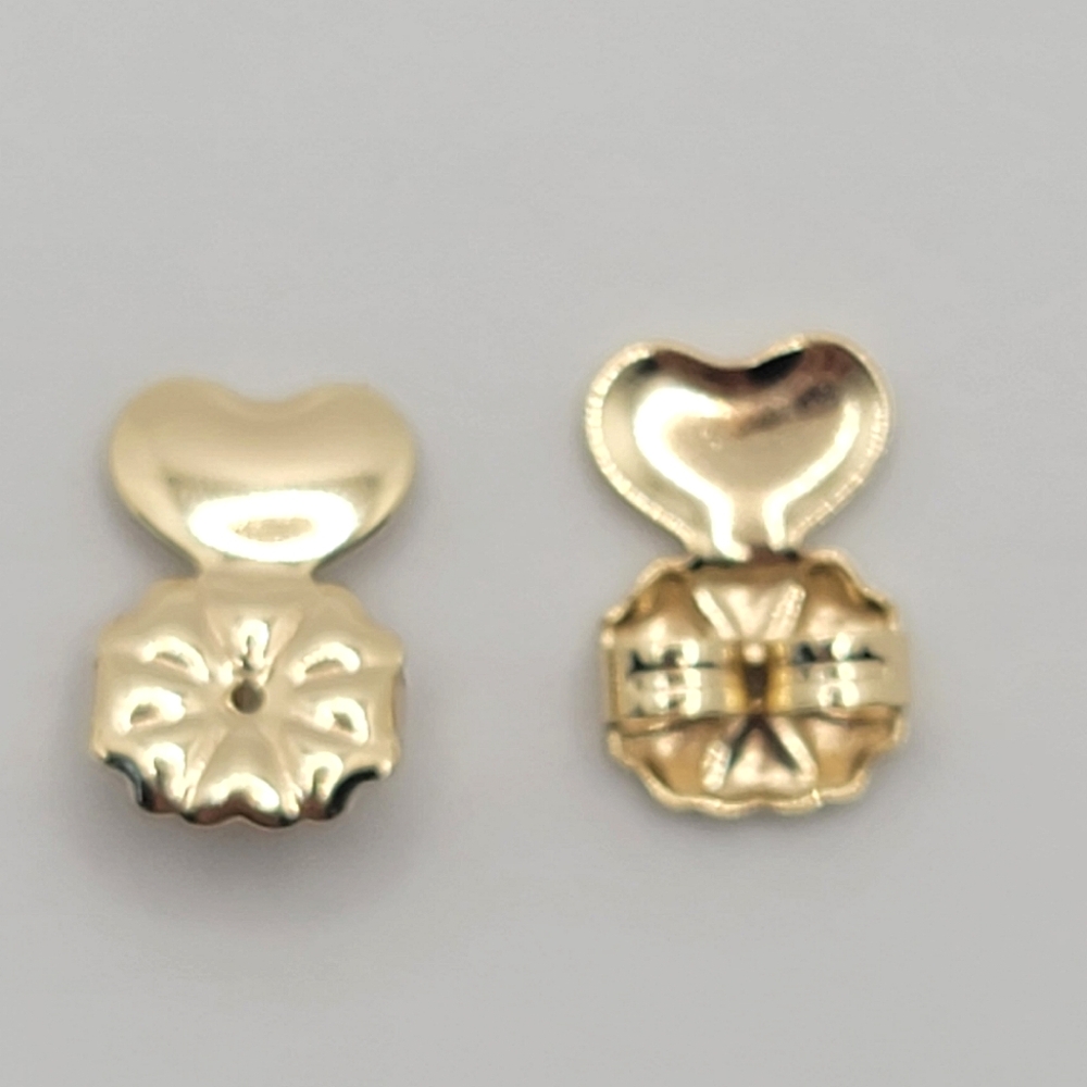 Sterling Silver Extra Large Backings - image 3